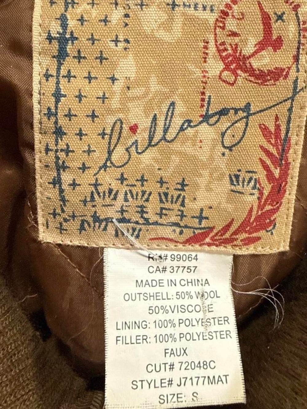 Y2K Billabong Plaid Toggle Utility Bomber Jacket - Picture 3 of 5